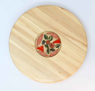 Picture of ROUND DECOR BOARD with Ceramic Insert - FLORAL Theme