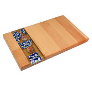 Picture of SMALL DECOR BOARD with Ceramic Insert - FLORAL