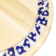 Picture of ROUND DECOR BOARD with Ceramic Insert - COBALT