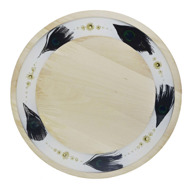 Picture of ROUND DECOR BIG BOARD with Natural Insert