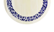 Obrazek Taca ozdobna obrotowa ceramika - KOBALT MIX