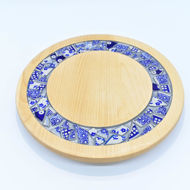 Picture of SMALL DECOR BOARD with Ceramic Insert - COBALT