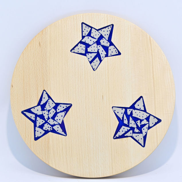 Pokaż szczegóły dla Taca ozdobna mała obrotowa - Gwiazdka Mix Obrazek Taca ozdobna mała obrotowa - Gwiazdka Mix