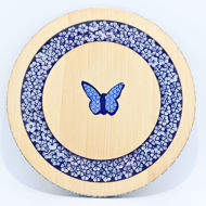 Picture of SMALL DECOR ROUND BOARD - Butterfly