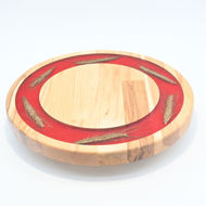 Picture of SMALL DECOR ROUND BOARD with Natural Flowers