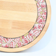 Picture of SMALL DECOR ROUND BOARD Flowers Mix