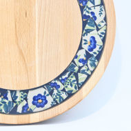 Picture of SMALL DECOR ROUND BOARD Flowers Mix