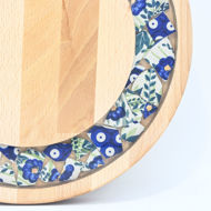 Picture of SMALL DECOR ROUND BOARD Flowers Mix