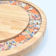 Picture of SMALL DECOR ROUND BOARD Flowers Mix