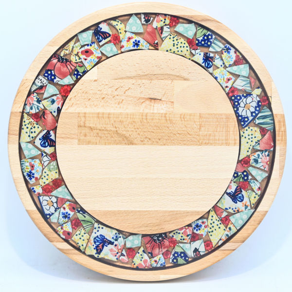 Picture of SMALL DECOR ROUND BOARD with Ceramic MIX