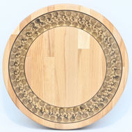 Picture of SMALL DECOR ROUND BOARD FOLK