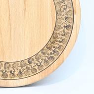 Picture of SMALL DECOR ROUND BOARD FOLK