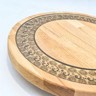 Picture of SMALL DECOR ROUND BOARD FOLK