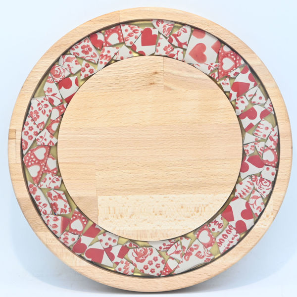 Picture of SMALL DECOR ROUND BOARD with Ceramic MIX