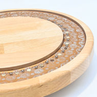 Picture of SMALL DECOR ROUND BOARD FOLK