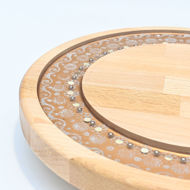 Picture of SMALL DECOR ROUND BOARD FOLK