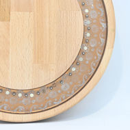 Picture of SMALL DECOR ROUND BOARD FOLK