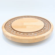 Picture of SMALL DECOR ROUND BOARD FOLK