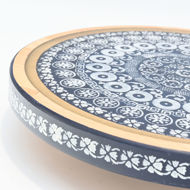 Obrazek Taca ozdobna mała obrotowa - FOLK