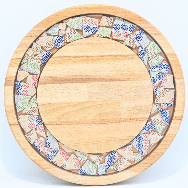 Picture of SMALL DECOR ROUND BOARD with Ceramic MIX