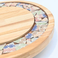 Picture of SMALL DECOR ROUND BOARD with Ceramic MIX