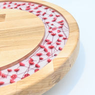 Obrazek Taca ozdobna mała obrotowa - HERBS