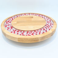 Obrazek Taca ozdobna mała obrotowa - HERBS