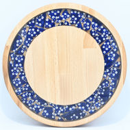 Picture of SMALL DECOR ROUND BOARD Flowers Mix