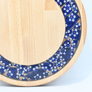 Picture of SMALL DECOR ROUND BOARD Flowers Mix