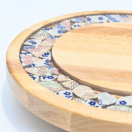 Picture of SMALL DECOR ROUND BOARD Flowers Mix