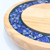 Picture of SMALL DECOR ROUND BOARD Flowers Mix