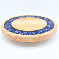Picture of SMALL DECOR ROUND BOARD Flowers Mix