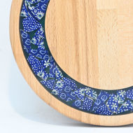 Picture of SMALL DECOR ROUND BOARD Flowers Mix