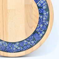 Picture of SMALL DECOR ROUND BOARD Flowers Mix