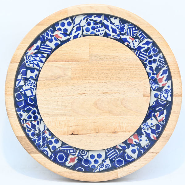 Picture of SMALL DECOR ROUND BOARD with Ceramic MIX