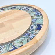 Picture of SMALL DECOR ROUND BOARD Flowers Mix