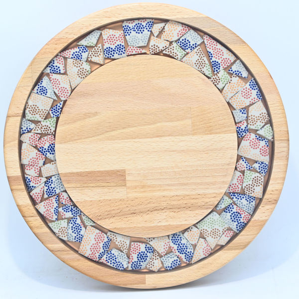 Picture of SMALL DECOR ROUND BOARD with Ceramic MIX