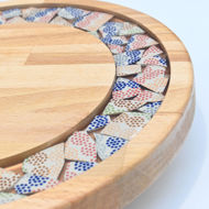 Picture of SMALL DECOR ROUND BOARD with Ceramic MIX