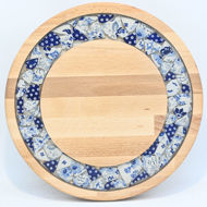 Picture of SMALL DECOR ROUND BOARD Flowers Mix