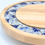 Picture of SMALL DECOR ROUND BOARD Flowers Mix
