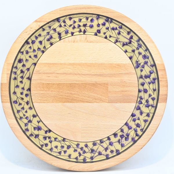 Obrazek Taca ozdobna mała obrotowa - HERBS