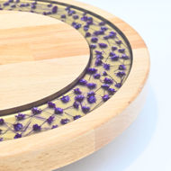 Picture of SMALL DECOR ROUND BOARD Flowers Mix