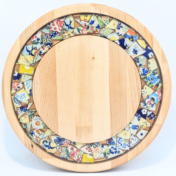 Picture of SMALL DECOR ROUND BOARD with Ceramic MIX