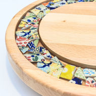Picture of SMALL DECOR ROUND BOARD with Ceramic MIX