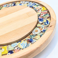 Picture of SMALL DECOR ROUND BOARD with Ceramic MIX