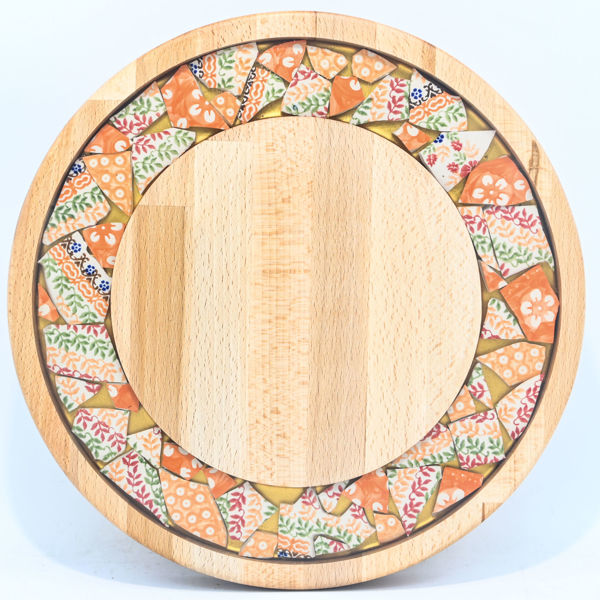 Picture of SMALL DECOR ROUND BOARD with Ceramic MIX