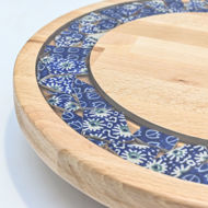 Picture of SMALL DECOR ROUND BOARD Flowers Mix