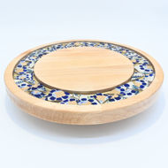 Picture of SMALL DECOR ROUND BOARD Flowers Mix