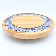 Picture of SMALL DECOR ROUND BOARD Flowers Mix