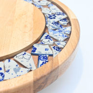 Picture of SMALL DECOR ROUND BOARD Flowers Mix